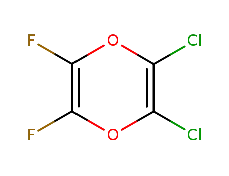 Molecular Structure of 133349-04-9 (2,3-dichloro-5,6-difluoro-1,4-dioxin)