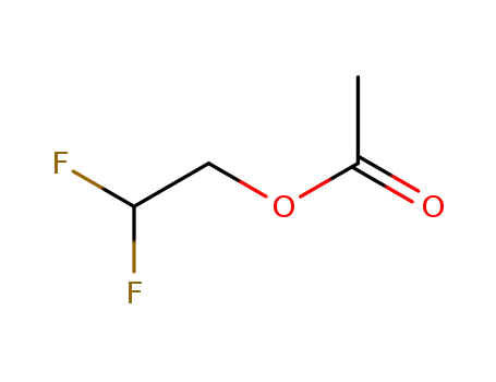 Molecular Structure of 1550-44-3 (Ethanol, 2,2-difluoro-,1-acetate)