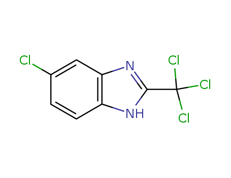1H-Benzimidazole, 6-chloro-2-(trichloromethyl)- cas  3584-66-5