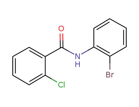 Molecular Structure of 299954-54-4 (N-(2-bromophenyl)-2-chlorobenzamide)