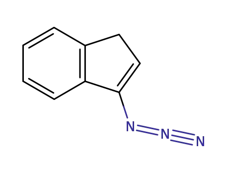 Molecular Structure of 16719-57-6 (1H-Indene, 3-azido-)