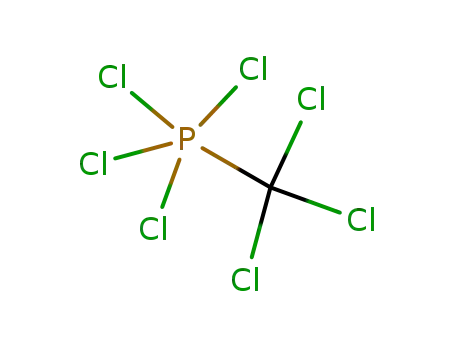 Molecular Structure of 3582-10-3 (tetrachloro(trichloromethyl)phosphorane)