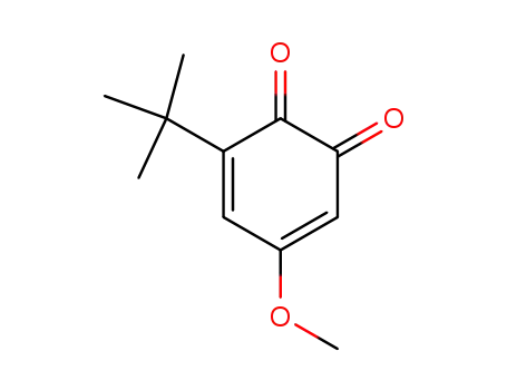 Molecular Structure of 2940-63-8 (3-TERT-BUTYL-5-METHOXY-1,2-QUINONE)