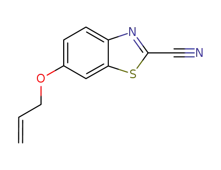 6-allyloxybenzothiazole-2-carbonitrile
