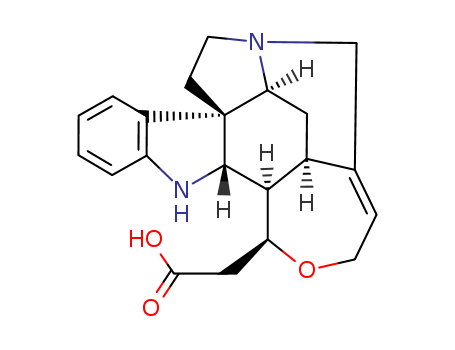7,9-Methano-7H-oxepino[3,4-a]pyrrolo[2,3-d]- carbazole-13-acetic acid,5,6,7a,8,8a,11,13,13a,13b,14-decahydro-,(4bS,7S,7aS,8aR,13S,13aR,13bS)-  cas  509-52-4