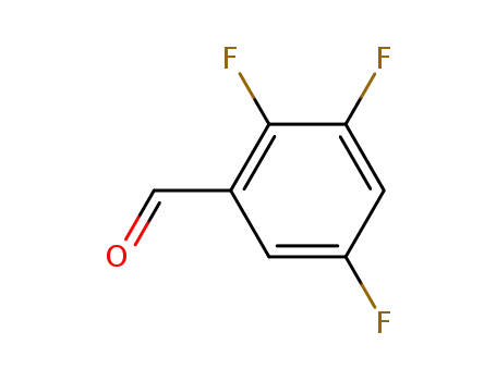 Molecular Structure of 126202-23-1 (2,3,5-Ttrifluorobenzaldehyde)