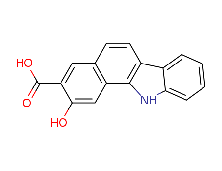 11H-Benzo[a]carbazole-3-carboxylicacid, 2-hydroxy-