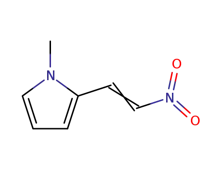 Molecular Structure of 3156-50-1 (1-Methyl-2-(2-nitroethenyl)-pyrrole)