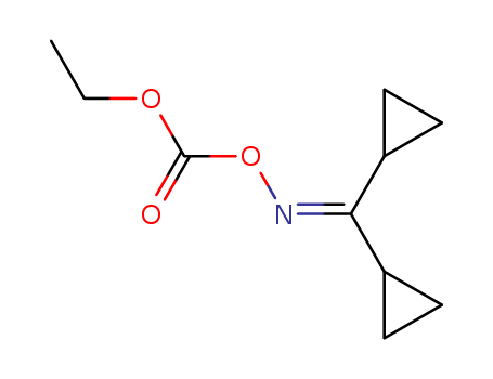 Methanone,dicyclopropyl-, O-(ethoxycarbonyl)oxime (9CI)