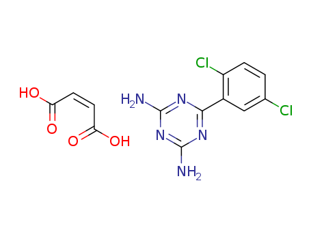 84504-69-8,Irsogladine maleate,1,3,5-Triazine-2,4-diamine,6-(2,5-dichlorophenyl)-, (Z)-2-butenedioate (1:1);2,4-Diamino-6-(2,5-dichlorophenyl)-s-triazine maleate;Gaslon;Gaslon N;MN 1695;
