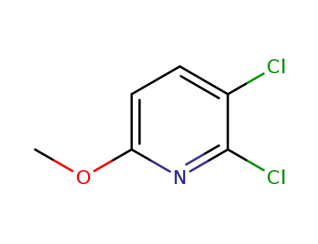 Molecular Structure of 83732-68-7 (2,3-Dichloro-6-methoxypyridine)