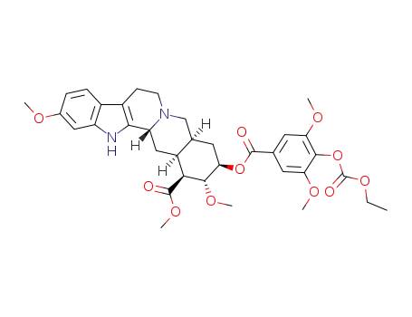 Molecular Structure of 84-36-6 (SYROSINGOPINE)
