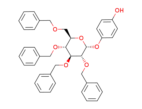 4-hydroxyphenyl 2,3,4,6-tetra-O-benzyl-α-D-glucopyranosyde