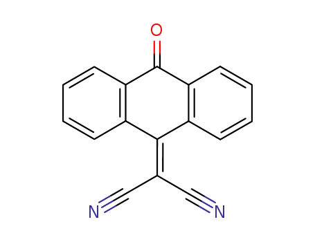 Molecular Structure of 10395-02-5 ((10-oxoanthracen-9(10H)-ylidene)propanedinitrile)
