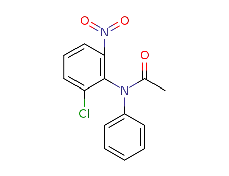 Molecular Structure of 84803-52-1 (Acetamide,N-(2-chloro-6-nitrophenyl)-N-phenyl-)