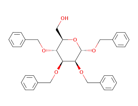 Molecular Structure of 57783-76-3 (BENZYL 2,3,4-TRI-O-BENZYL-ALPHA-D-MANNOPYRANOSIDE)