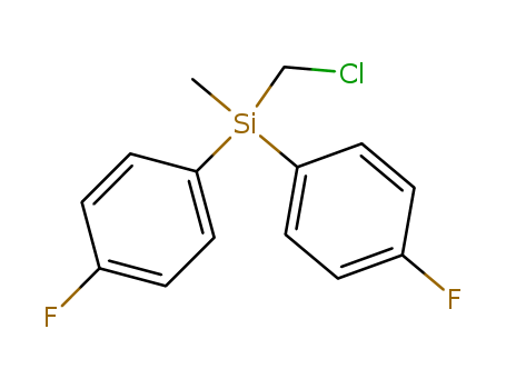 (chloromethyl)bis(4-fluorophenyl)methylsilane