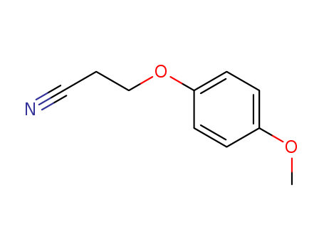 Propanenitrile,3-(4-methoxyphenoxy)-