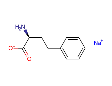 Molecular Structure of 108960-95-8 (homophenylalanine sodium salt)
