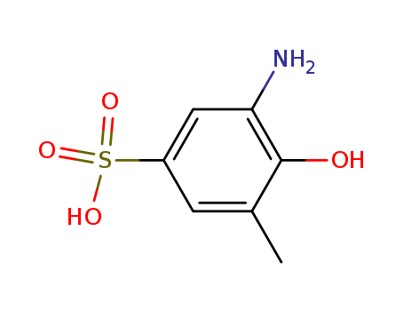 Benzenesulfonic acid,3-amino-4-hydroxy-5-methyl-