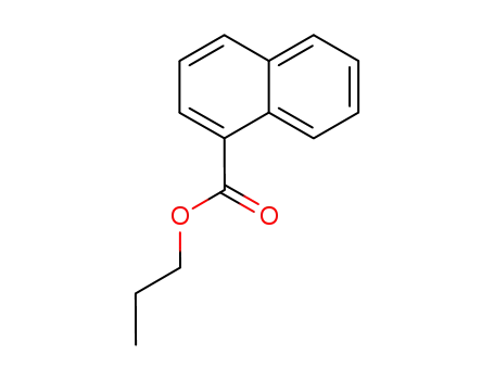 Molecular Structure of 3007-96-3 (1-Naphthalenecarboxylic acid, propyl ester)