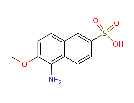 2-Naphthalenesulfonicacid, 5-amino-6-methoxy-