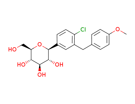 333359-90-3,(2S,3R,4R,5S,6R)-2-(4-chloro-3-(4-methoxybenzyl)phenyl)-6-(hydroxymethyl)tetrahydro-2H-pyran-3,4,5-triol,(2S,3R,4R,5S,6R)-2-(4-chloro-3-(4-methoxybenzyl)phenyl)-6-(hydroxymethyl)tetrahydro-2H-pyran-3,4,5-triol