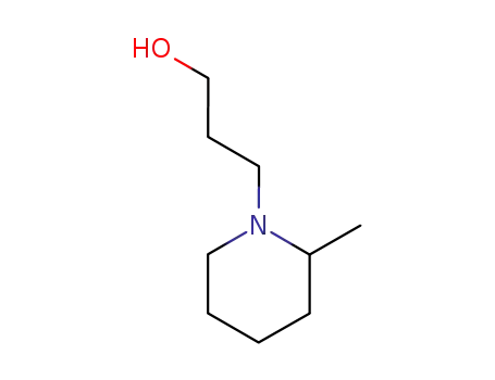 Molecular Structure of 94-88-2 (2-methylpiperidine-1-propanol)