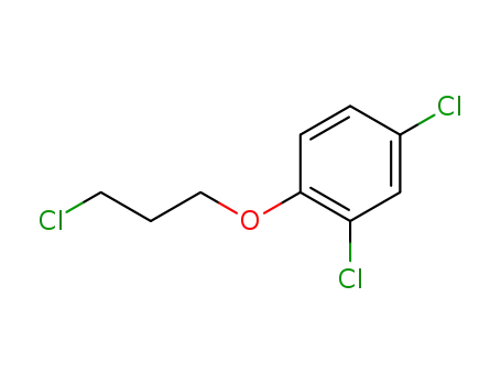 Molecular Structure of 78483-28-0 ((3-chloro-propyl)-(2,4-dichloro-phenyl)-ether)