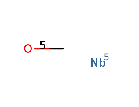 Molecular Structure of 1066-25-7 (Methanol, niobium(5+) salt)
