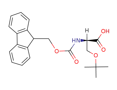 Molecular Structure of 128107-47-1 (Fmoc-O-tert-butyl-D-serine)