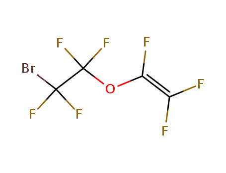 Molecular Structure of 85737-06-0 (2-BROMOTETRAFLUOROETHYL TRIFLUOROVINYL ETHER)