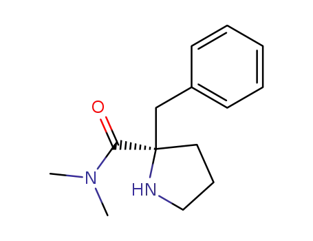 (R)-2-benzyl-N,N-dimethylpyrrolidine-2-carboxamide