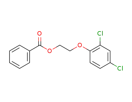 Molecular Structure of 94-83-7 (2-(2,4-dichlorophenoxy)ethyl benzoate)