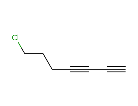 Molecular Structure of 98550-64-2 (1,3-Heptadiyne, 7-chloro-)
