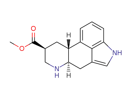 Molecular Structure of 86891-09-0 ((5R,8S,10R)-8-methoxycarbonylergoline)