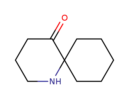 Molecular Structure of 158721-23-4 (1-azaspiro[5.5]undecan-5-one)