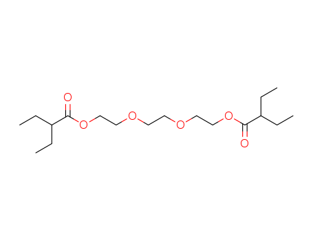 Butanoic acid,2-ethyl-, 1,1'-[1,2-ethanediylbis(oxy-2,1-ethanediyl)] ester cas  95-08-9