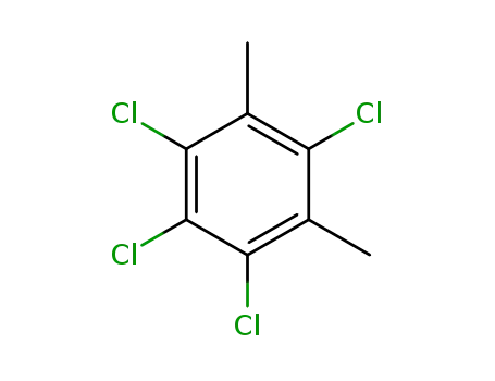 Molecular Structure of 877-09-8 (2,4,5,6-Tetrachloro-m-xylene)