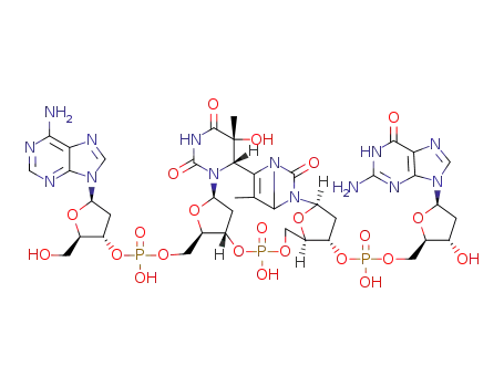 Molecular Structure of 1364653-25-7 (C<sub>40</sub>H<sub>51</sub>N<sub>14</sub>O<sub>23</sub>P<sub>3</sub>)