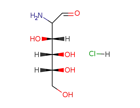 Molecular Structure of 25591-10-0 (2-amino-3,4,5,6-tetrahydroxy-hexanal)