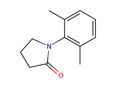Molecular Structure of 77470-81-6 (1-(2,6-dimethylphenyl)pyrrolidin-2-one)