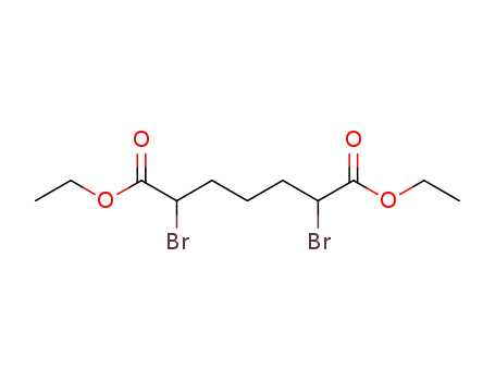Molecular Structure of 868-68-8 (Diethyl 2,6-dibromoheptanedioate)