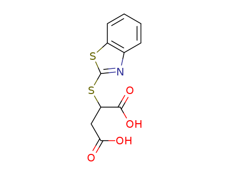 2-(1,3-benzothiazol-2-ylthio)succinic acid