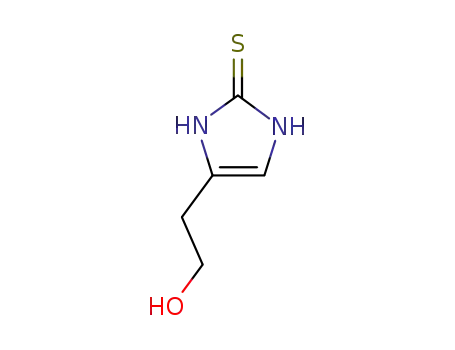 Molecular Structure of 90773-75-4 (4-(2-hydroxy-ethyl)-1,3-dihydro-imidazole-2-thione)