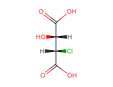 Molecular Structure of 7403-74-9 (2-chloro-3-hydroxybutanedioic acid)