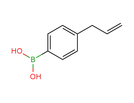 Molecular Structure of 186497-79-0 (4-allylphenylboronic acid)