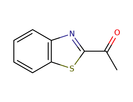 Molecular Structure of 1629-78-3 (2-Acetylbenzothiazole)