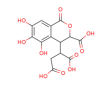 Molecular Structure of 84026-83-5 (chebulic acid)