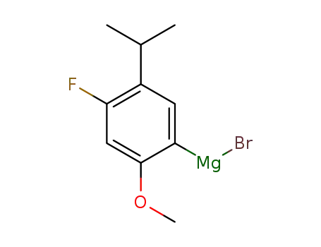 Molecular Structure of 1383676-72-9 (C<sub>10</sub>H<sub>12</sub>BrFMgO)